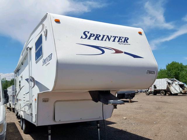 4YDF243255A219754 - 2005 KEYSTONE SPRINTER WHITE photo 1