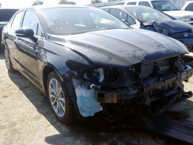 3FA6P0SU6HR414049 - 2017 FORD FUSION TIT BLACK photo 1