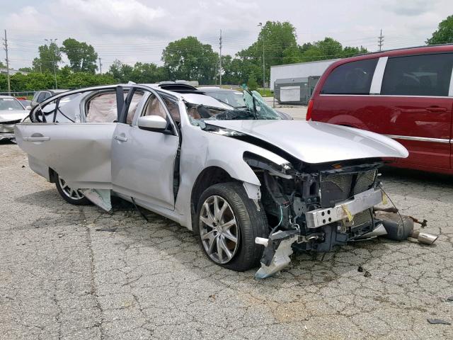 JN1CV6AR9DM753428 - 2013 INFINITI G37 SILVER photo 1