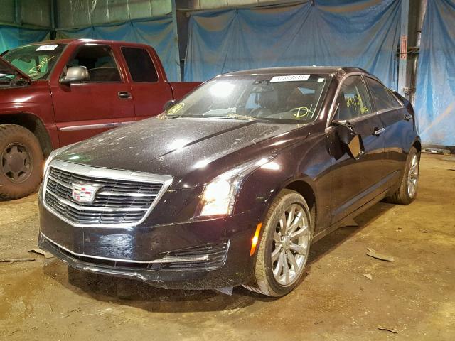 1G6AG5RX4H0165951 - 2017 CADILLAC ATS BLACK photo 2