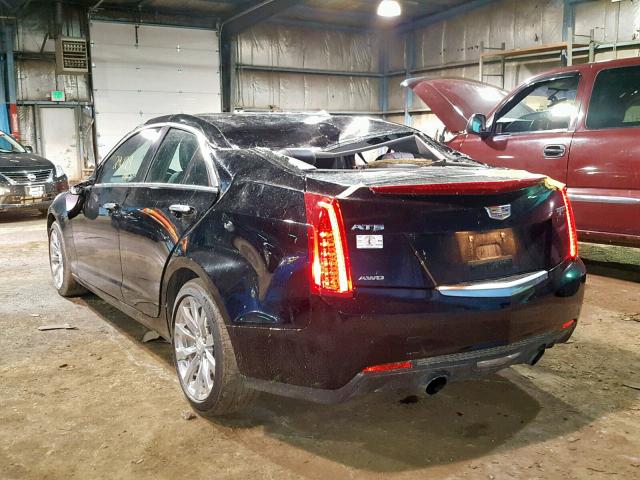 1G6AG5RX4H0165951 - 2017 CADILLAC ATS BLACK photo 3