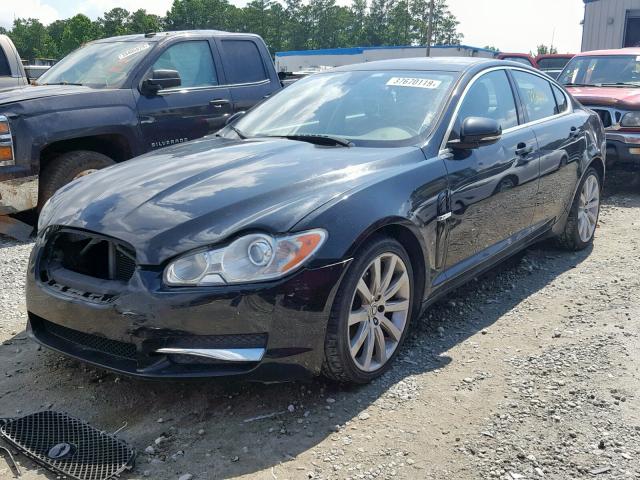 SAJWA0FA6AHR62086 - 2010 JAGUAR XF LUXURY BLACK photo 2