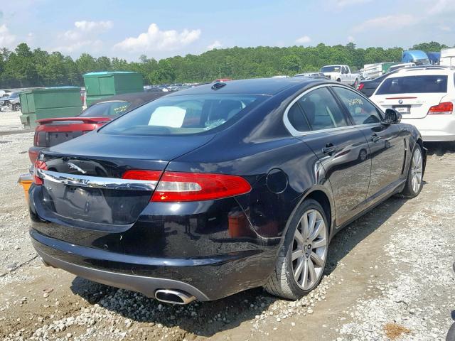 SAJWA0FA6AHR62086 - 2010 JAGUAR XF LUXURY BLACK photo 4