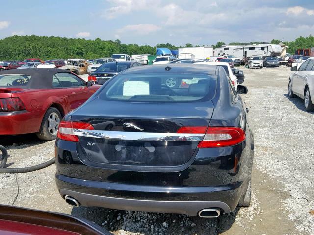 SAJWA0FA6AHR62086 - 2010 JAGUAR XF LUXURY BLACK photo 9