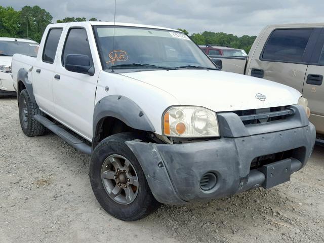 1N6ED27T31C356848 - 2001 NISSAN FRONTIER C WHITE photo 1