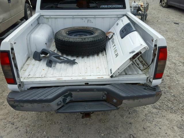 1N6ED27T31C356848 - 2001 NISSAN FRONTIER C WHITE photo 9