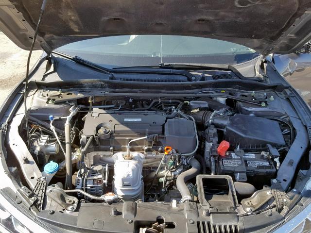 1HGCR2F82HA028675 - 2017 HONDA ACCORD EXL GRAY photo 7