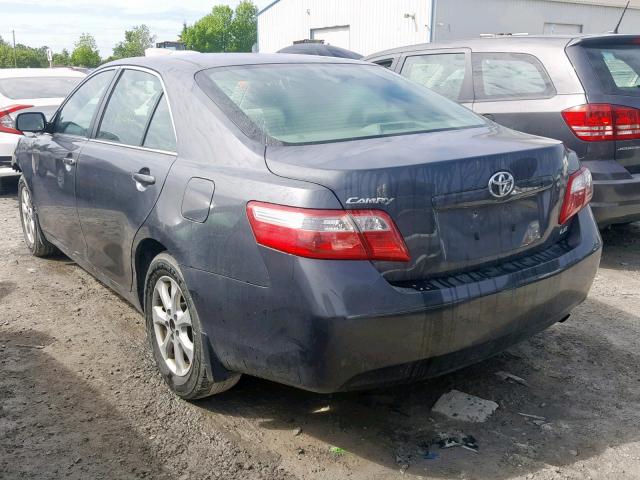 4T1BE46K77U690175 - 2007 TOYOTA CAMRY CE GRAY photo 3