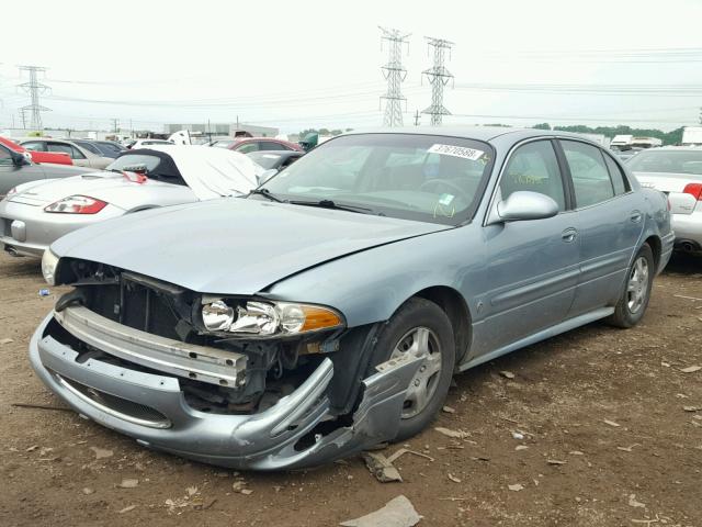 1G4HP52K13U199658 - 2003 BUICK LESABRE CU BLUE photo 2