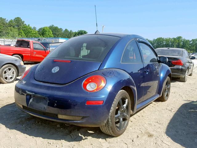 3VWSR31C56M402320 - 2006 VOLKSWAGEN NEW BEETLE Mavi foto 4