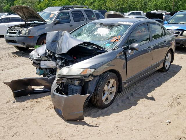 19XFA1F62BE024898 - 2011 HONDA CIVIC LX-S رمادي صورة 2