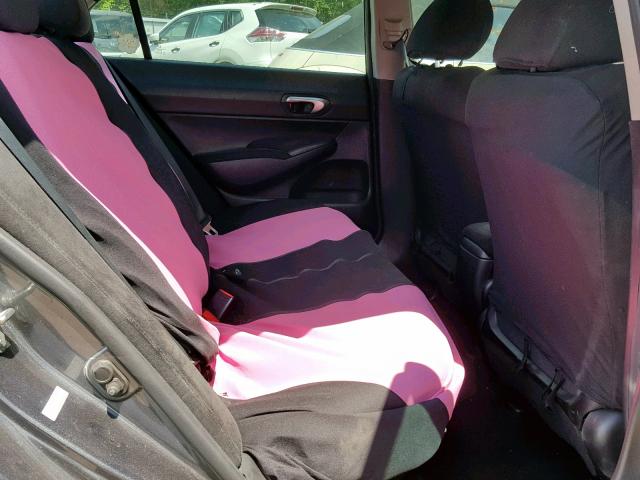 19XFA1F62BE024898 - 2011 HONDA CIVIC LX-S رمادي صورة 6