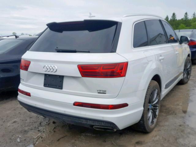 WA1MAAF77JD041092 - 2018 AUDI Q7 PROGRES WHITE photo 4