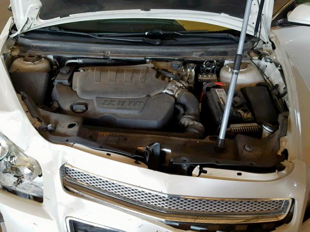 1G1ZE5E79BF177411 - 2011 CHEVROLET MALIBU LTZ თეთრი ფოტო 7