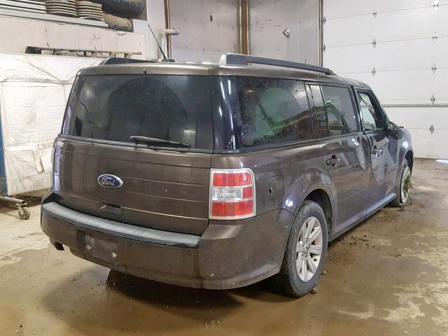 2FMGK5BC2BBD15294 - 2011 FORD FLEX SE BROWN photo 4