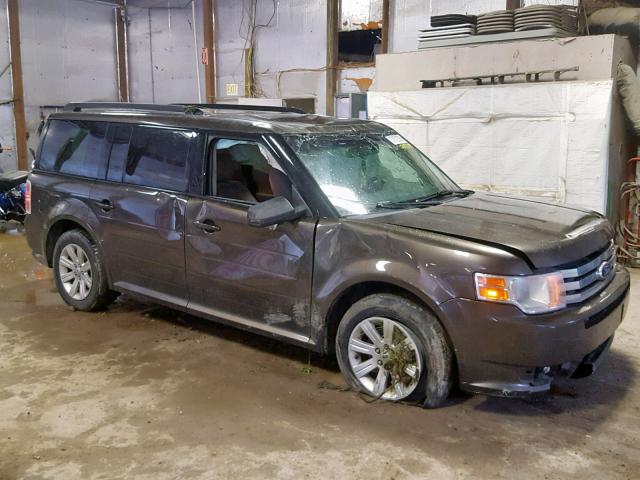 2FMGK5BC2BBD15294 - 2011 FORD FLEX SE BROWN photo 9