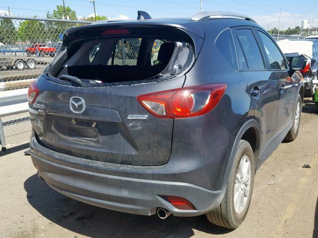 JM3KE4CY1F0542789 - 2015 MAZDA CX-5 TOURI GRAY photo 4