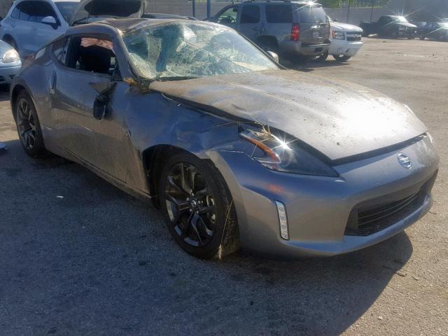 JN1AZ4EH4JM572217 - 2018 NISSAN 370Z BASE GRAY photo 1