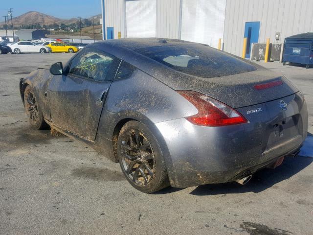 JN1AZ4EH4JM572217 - 2018 NISSAN 370Z BASE GRAY photo 3