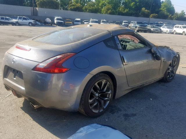 JN1AZ4EH4JM572217 - 2018 NISSAN 370Z BASE GRAY photo 4