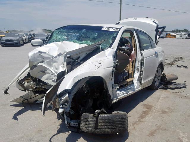 1HGCP36858A005807 - 2008 HONDA ACCORD EXL WHITE photo 9