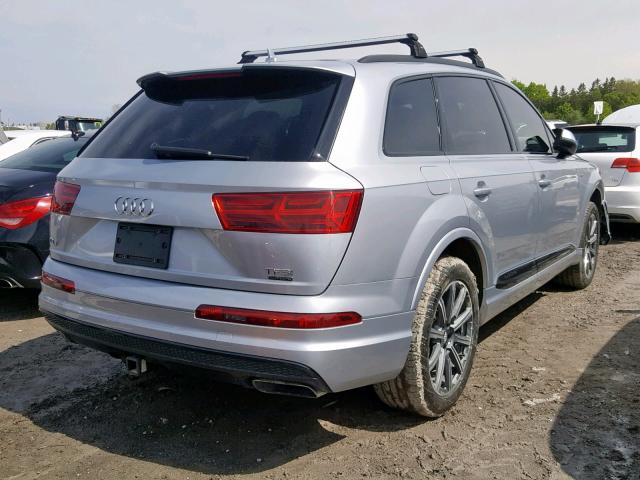 WA1WAAF73JD002329 - 2018 AUDI Q7 TECHNIK SILVER photo 4