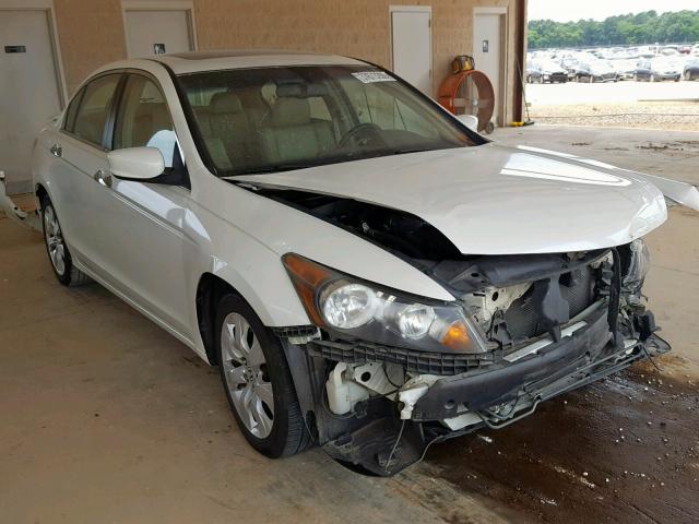 1HGCP36858A059589 - 2008 HONDA ACCORD EXL WHITE photo 1