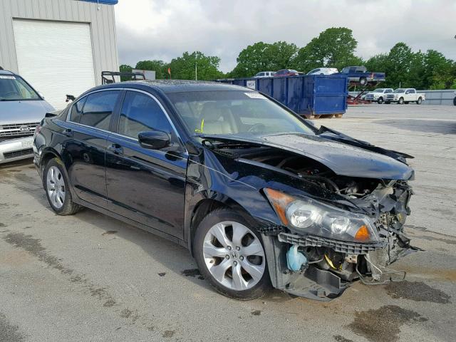 1HGCP2F89AA148212 - 2010 HONDA ACCORD EXL BLACK photo 1