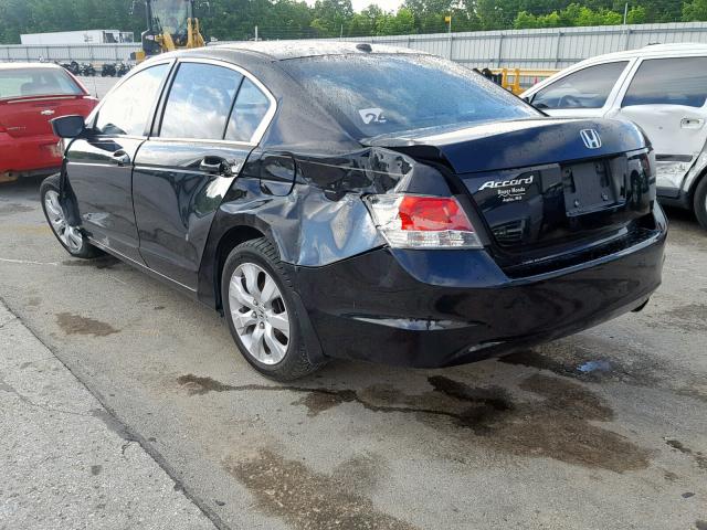 1HGCP2F89AA148212 - 2010 HONDA ACCORD EXL BLACK photo 3