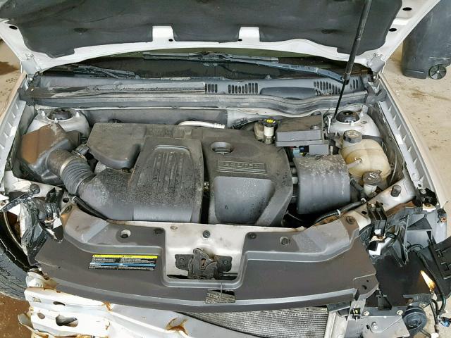 1G1AK52FX57502549 - 2005 CHEVROLET COBALT SILVER photo 7