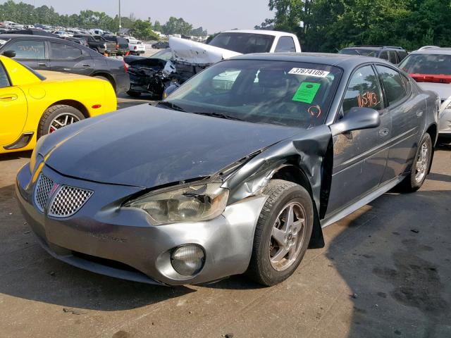 2G2WS522641371016 - 2004 PONTIAC GRAND PRIX GREEN photo 2