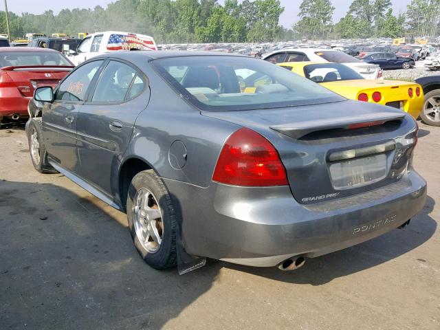 2G2WS522641371016 - 2004 PONTIAC GRAND PRIX GREEN photo 3