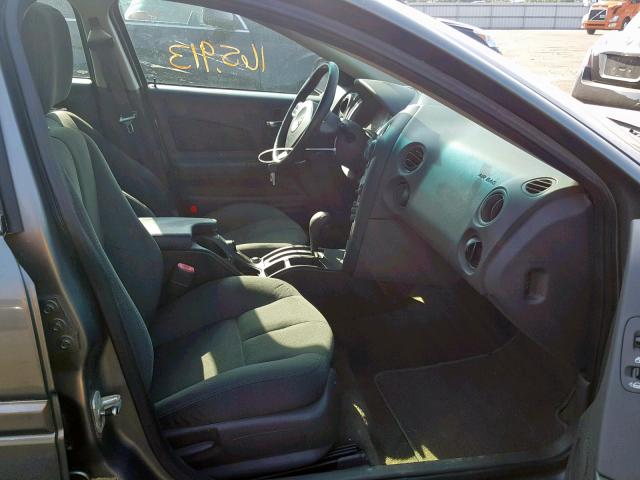 2G2WS522641371016 - 2004 PONTIAC GRAND PRIX GREEN photo 5