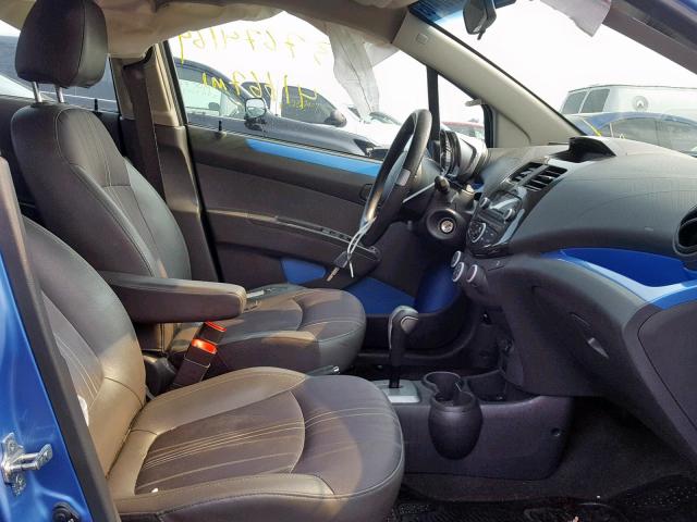 KL8CB6S98EC442206 - 2014 CHEVROLET SPARK LS BLUE photo 5