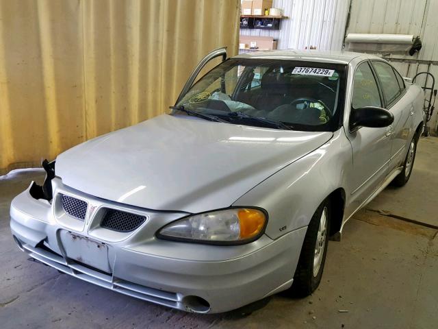 1G2NF52E74M539227 - 2004 PONTIAC GRAND AM S SILVER photo 2