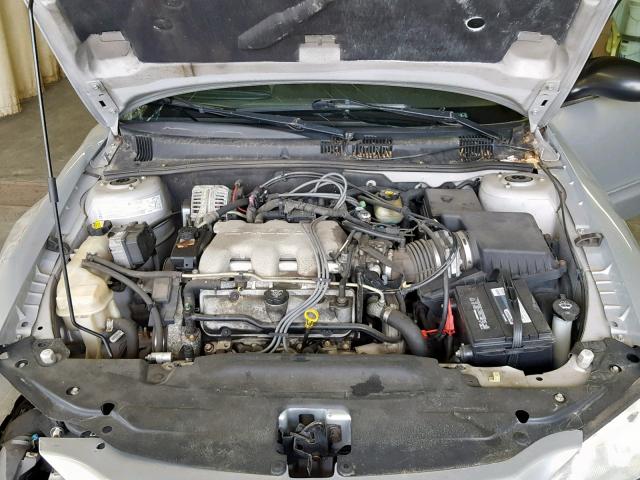 1G2NF52E74M539227 - 2004 PONTIAC GRAND AM S SILVER photo 7