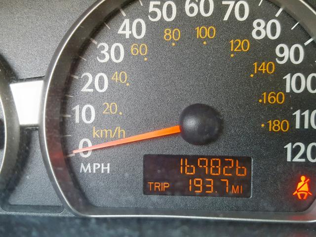 1G8AG52F94Z124732 - 2004 SATURN ION LEVEL SILVER photo 8