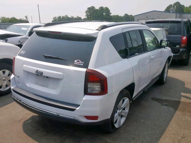 1C4NJDBB8ED828516 - 2014 JEEP COMPASS SP თეთრი ფოტო 4