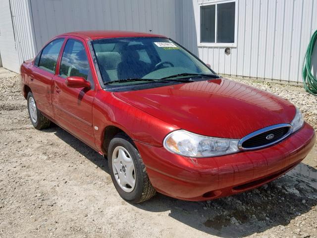 3FAFP6638WM120697 - 1998 FORD CONTOUR LX RED photo 1