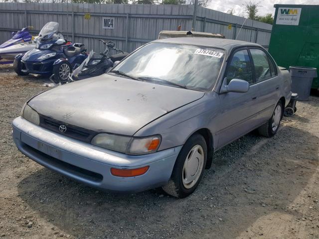 1NXBB02E2VZ648222 - 1997 TOYOTA COROLLA DX GRAY photo 2