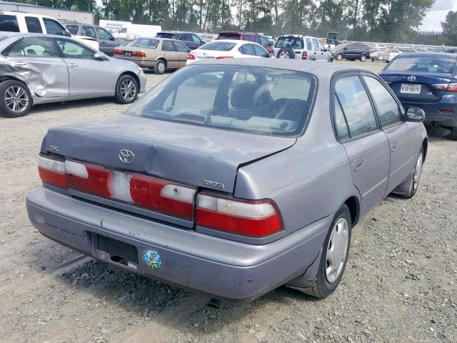 1NXBB02E2VZ648222 - 1997 TOYOTA COROLLA DX GRAY photo 4