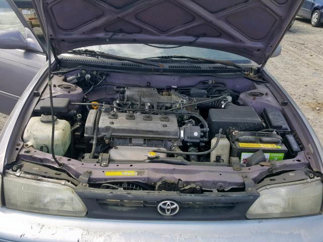 1NXBB02E2VZ648222 - 1997 TOYOTA COROLLA DX GRAY photo 7