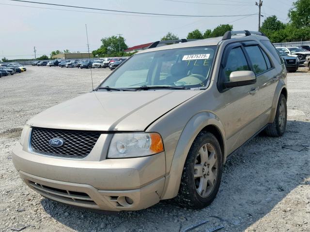 1FMDK06166GA53311 - 2006 FORD FREESTYLE BEIGE photo 2