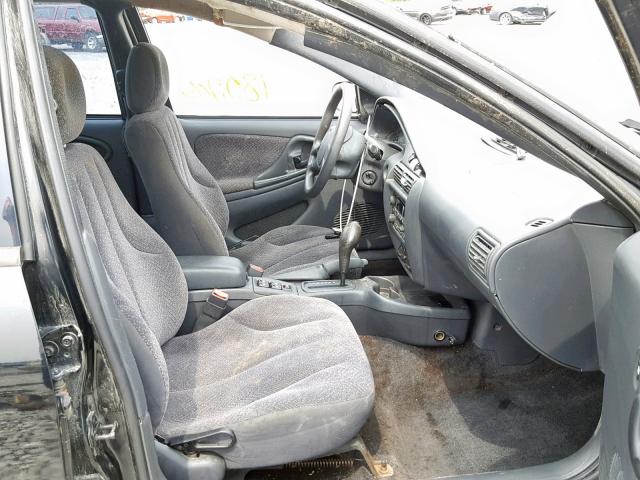 1G1JH52F637372362 - 2003 CHEVROLET CAVALIER L BLACK photo 5