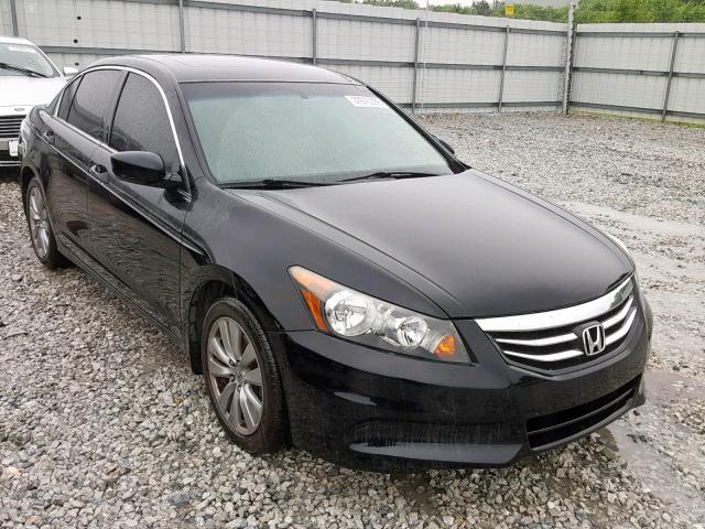 1HGCP2F82BA110936 - 2011 HONDA ACCORD EXL BLACK photo 1