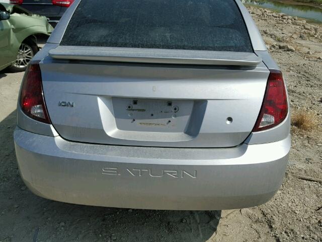 1G8AL58F46Z162620 - 2006 SATURN ION LEVEL SILVER photo 10