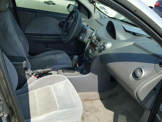 1G8AL58F46Z162620 - 2006 SATURN ION LEVEL SILVER photo 5