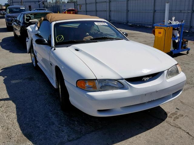 1FAFP45X7WF268252 - 1998 FORD MUSTANG GT WHITE photo 1