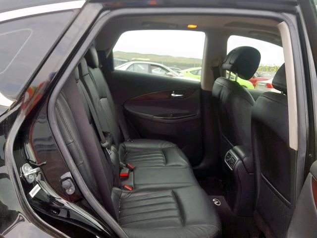 JNKAJ09F89M952189 - 2009 INFINITI EX35 BASE BLACK photo 6