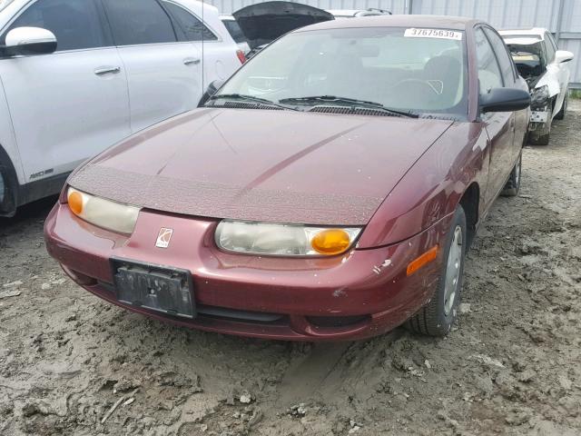 1G8ZH52871Z257308 - 2001 SATURN SL1 RED photo 2